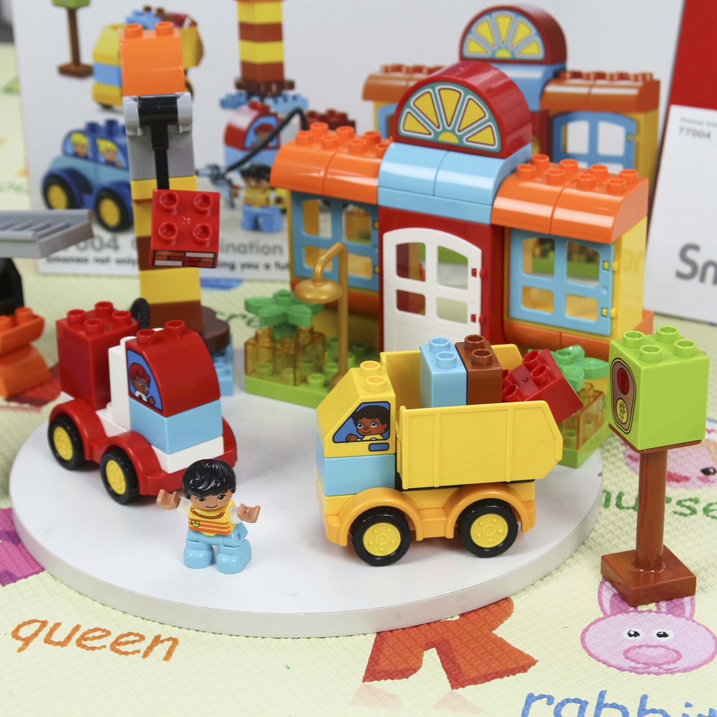 Lắp ghép Smoneo phương tiện cứu hộ giao thông 68 mảnh ghép Toyshouse - 77004