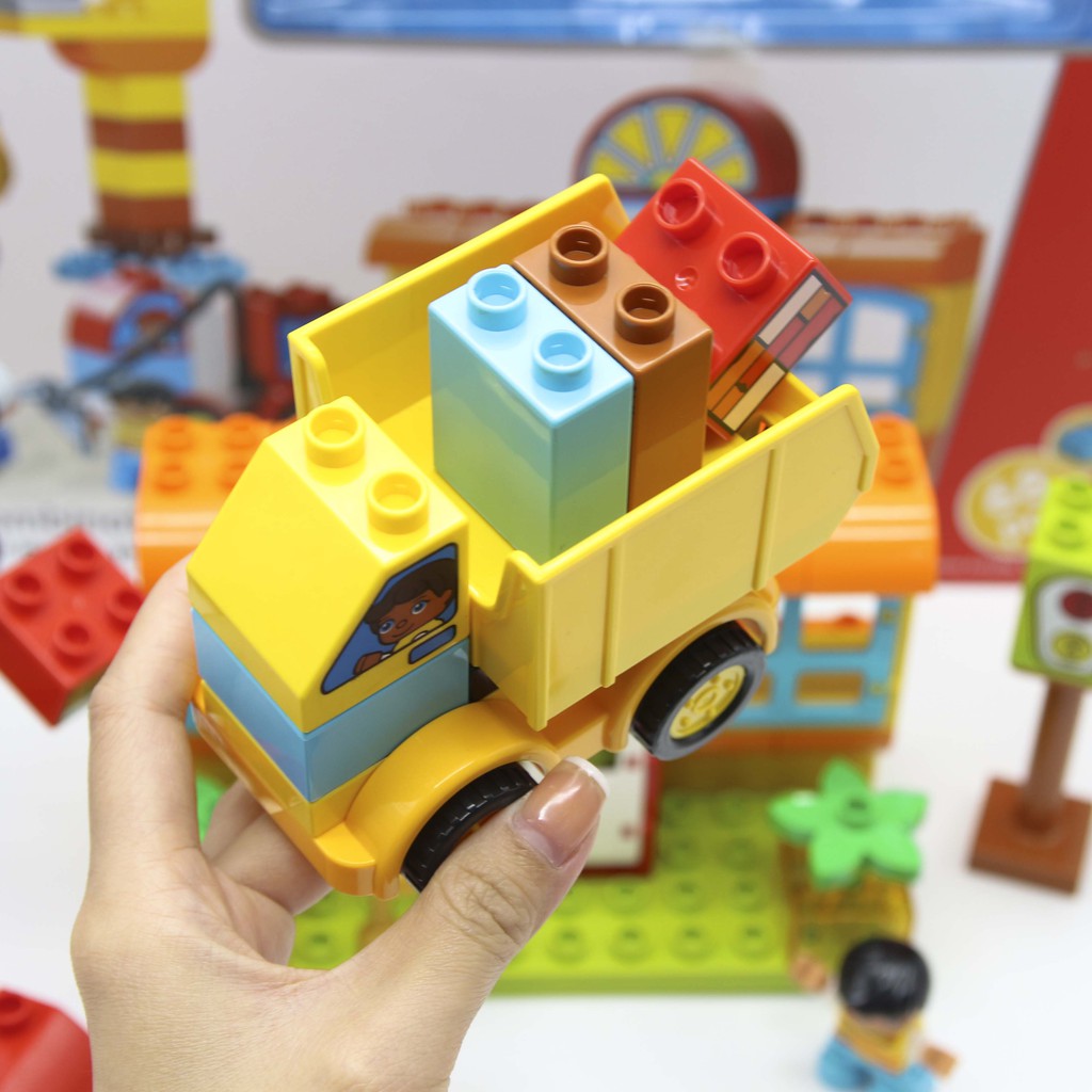 Lắp ghép Smoneo phương tiện cứu hộ giao thông 68 mảnh ghép Toyshouse - 77004