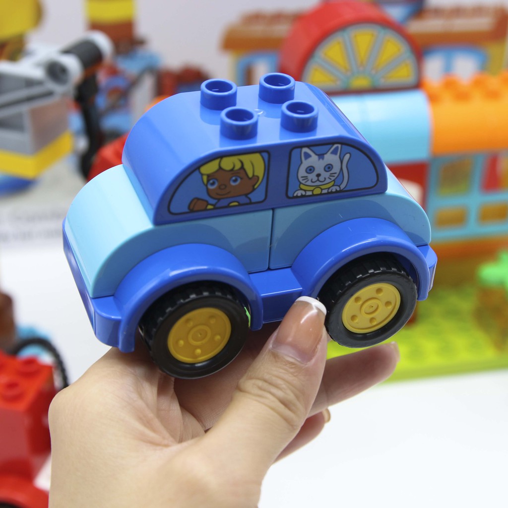 Lắp ghép Smoneo phương tiện cứu hộ giao thông 68 mảnh ghép Toyshouse - 77004