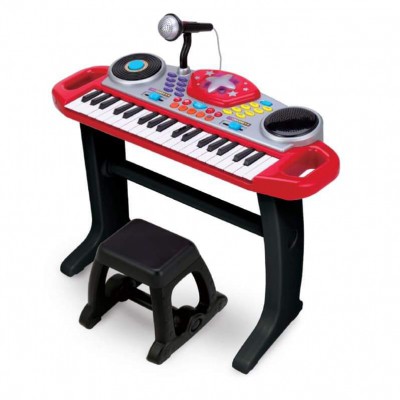 Đàn organ có micro hát và thu âm kèm bàn DJ cho bé Winfun 2068 phát triển năng khiếu âm nhạc