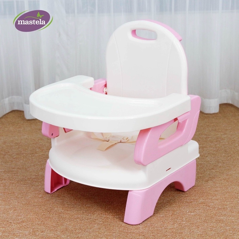 Ghế ngồi ăn bằng nhựa, có thể nâng hạ độ cao Mastela 7331 - Dành cho bé từ 6 tháng tuổi