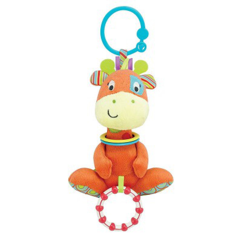 Đồ chơi thú bông xúc xắc treo cũi khỉ con Winfun 0119 - kích thích thị giác, tư duy màu sắc cho trẻ sơ sinh