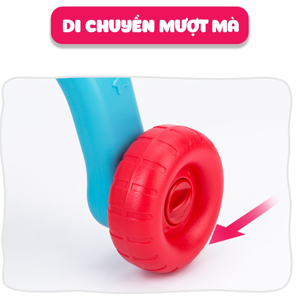 Xe tập đi đa năng có bàn nhạc cho bé Winfun 0804 - Hàng chính hãng