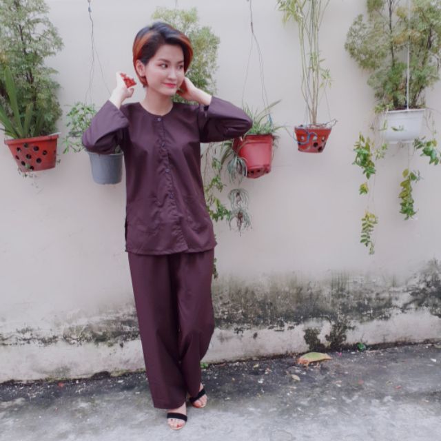 Bộ bà ba nam nử kèm khăn rằn đủ size