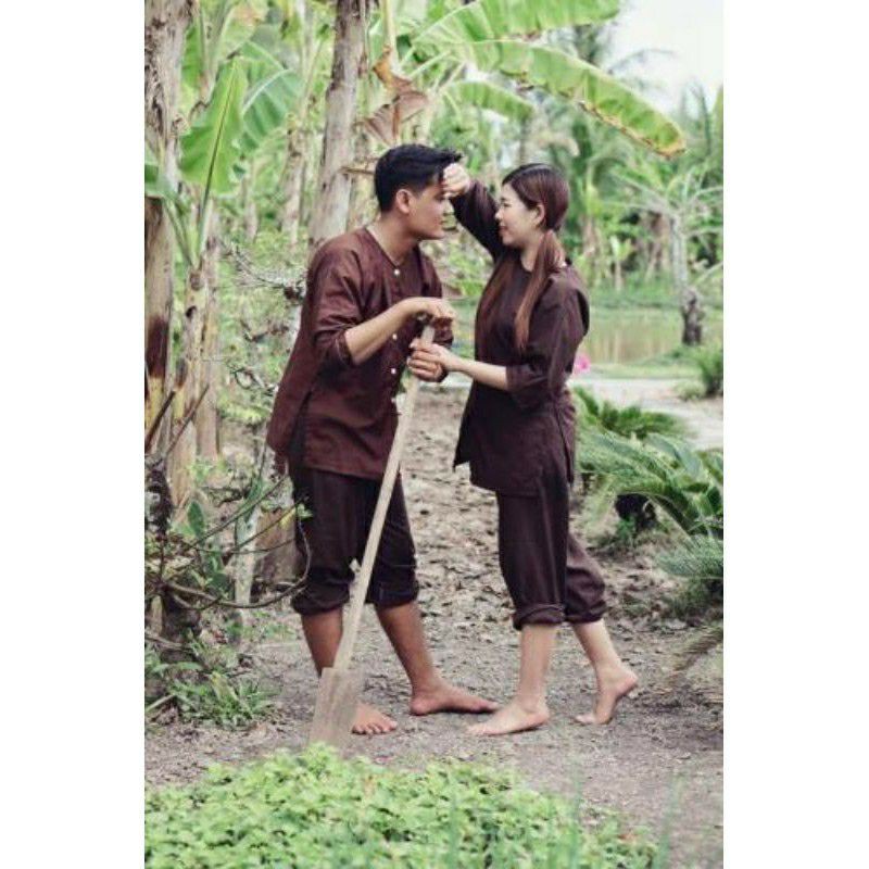 ( chất lượng) Combo bộ bà ba nam chất liệu vải siêu đẹp