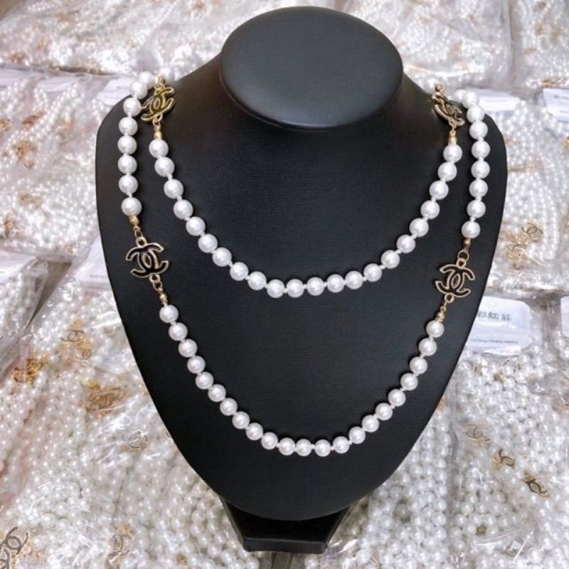Combo cổ da bầu và chử T trưng vòng trang sức
