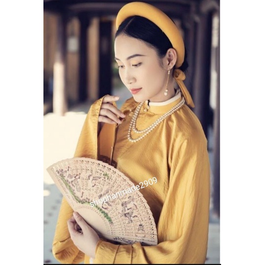 Quạt gổ cầm tay phụ kiện thời trang phối đồ  bà ba áo dài siêu đẹp