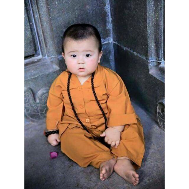 Đồ lam đi chùa cam đất cho bé