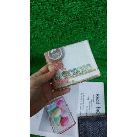 Ví nam nhiều ngân da cá sấu