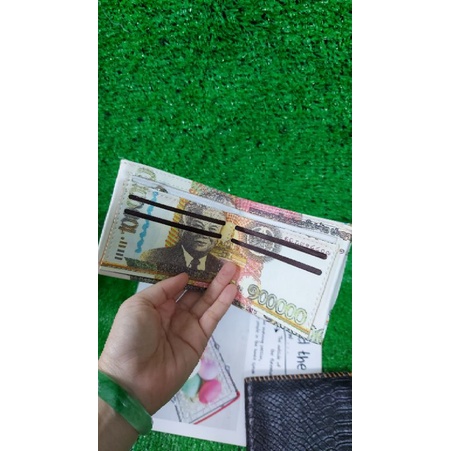 Ví nam nhiều ngân da cá sấu