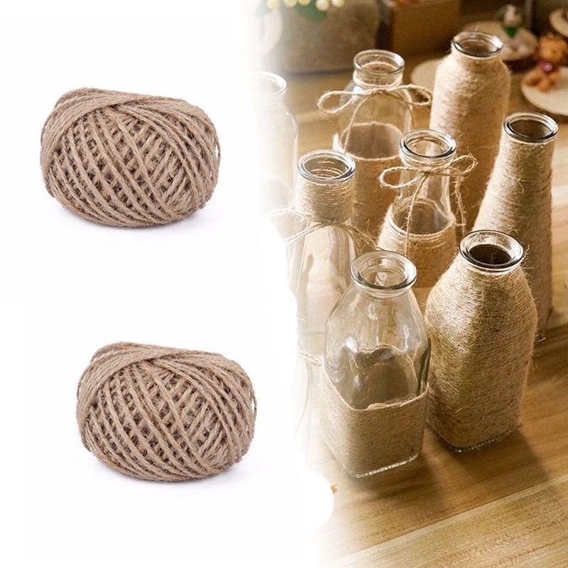 Combo 10 mét dây thừng, dây gai decor trang trí hanmade