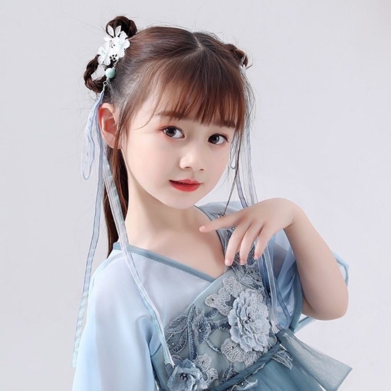 ( Hàng mới về) Combo 2 kẹp tóc cổ trang cho bé siễu xinh