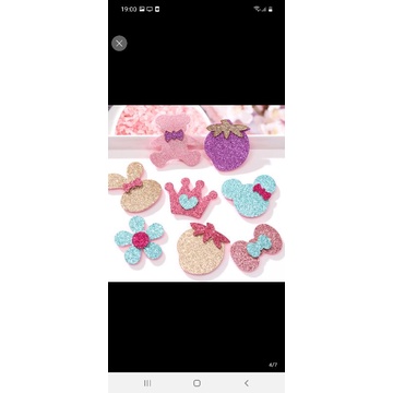 Combo 4 miếng dán tóc cho bé