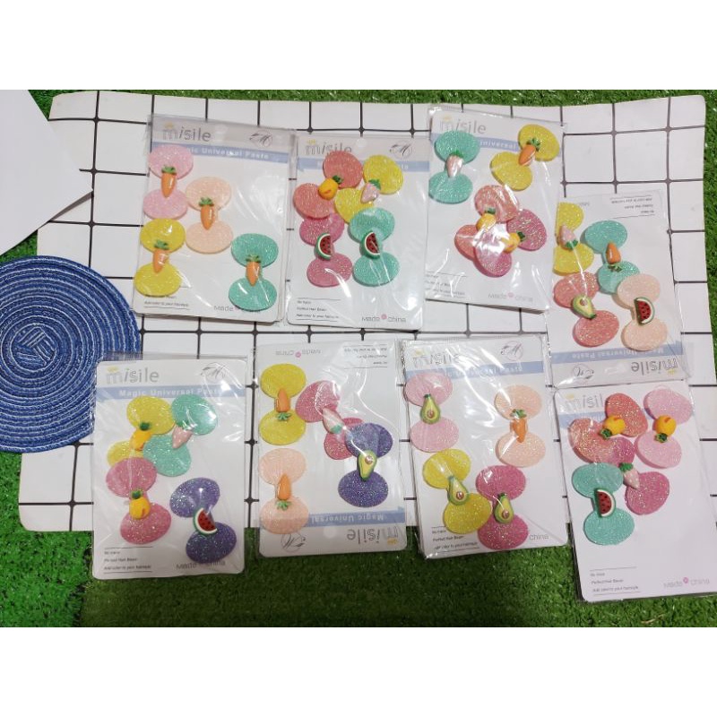 Combo 4 miếng dán tóc cho bé