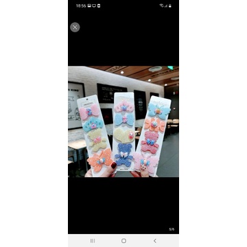 Combo 4 miếng dán tóc cho bé