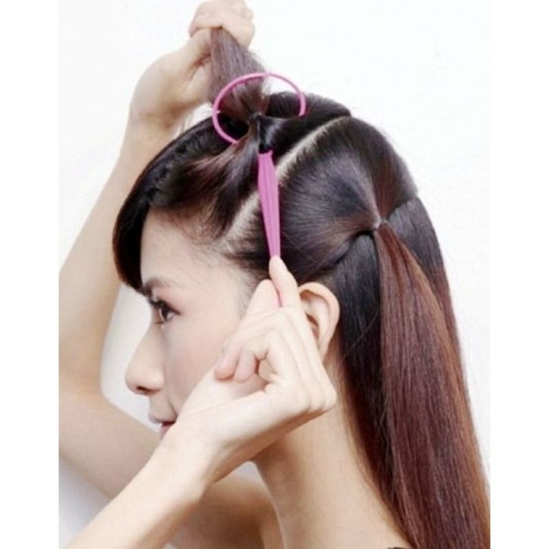 Combo 5 dụng cụ búi tóc cho bé sang chảnh