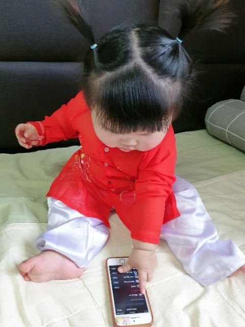 Sét bộ bà ba cho bé gái