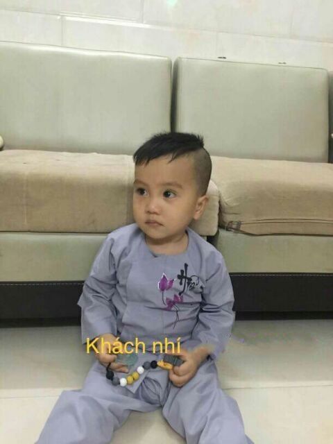 Đồ lam đi chùa cho bé vẽ thư pháp