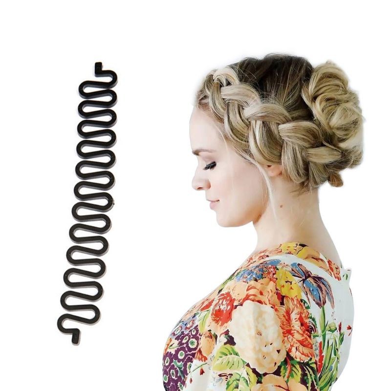 Combo 3 dụng cụ thắt bím lệch và bím đuôi tôm