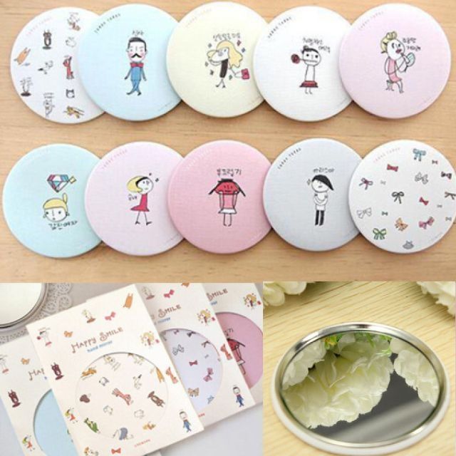 Gương mini dể thương siêu tiện lợi