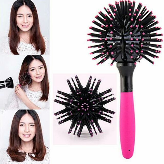 Lược uốn lọn 3d bomb curl uốn tóc siêu nhanh