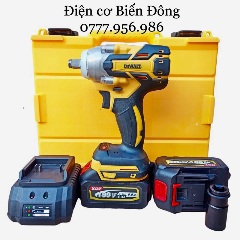 MÁY BẮN XIẾT BULONG DEWALLT 199V đa năng hàng loại 1