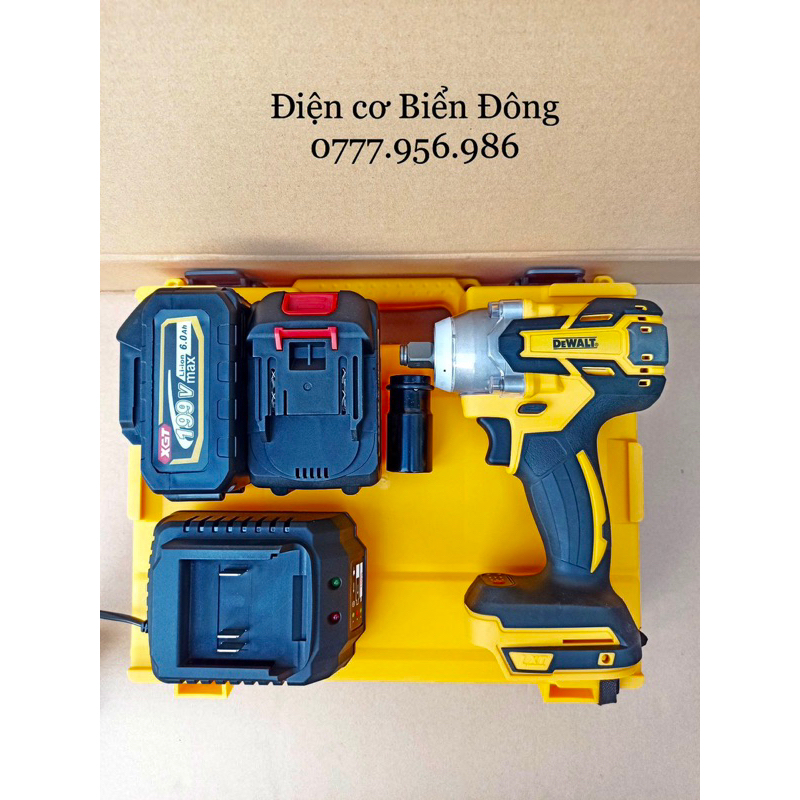 MÁY BẮN XIẾT BULONG DEWALLT 199V đa năng hàng loại 1