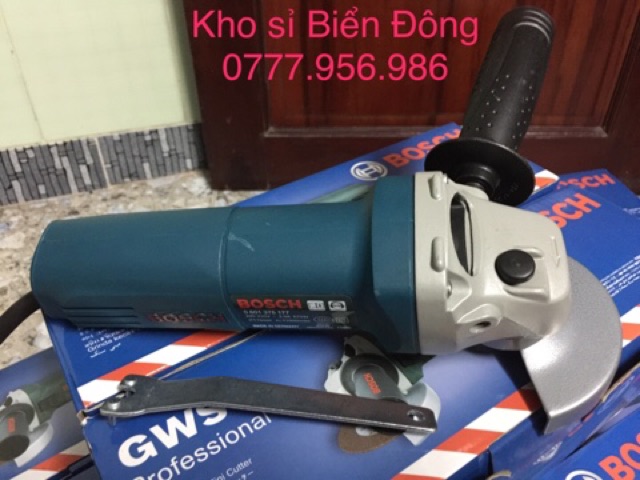 Máy mài BOSCH GWS 6-100 mài cắt sắt, tường, gỗ, tôn , đánh bóng inox,....TẶNG ĐĨA MÀI 29k