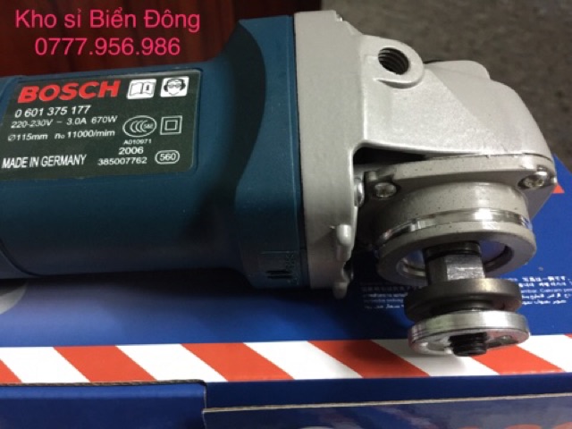 Máy mài BOSCH GWS 6-100 mài cắt sắt, tường, gỗ, tôn , đánh bóng inox,....TẶNG ĐĨA MÀI 29k