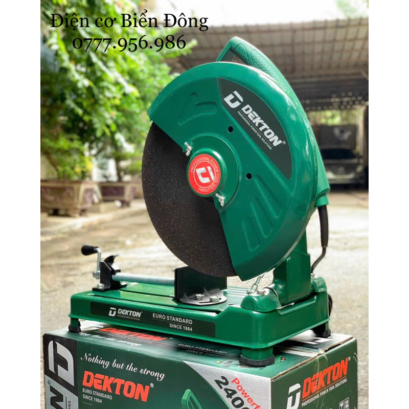 Máy cắt bàn chính hãng DEKTON DK355 Nhật Bản đĩa cắt 355mm 2400W
