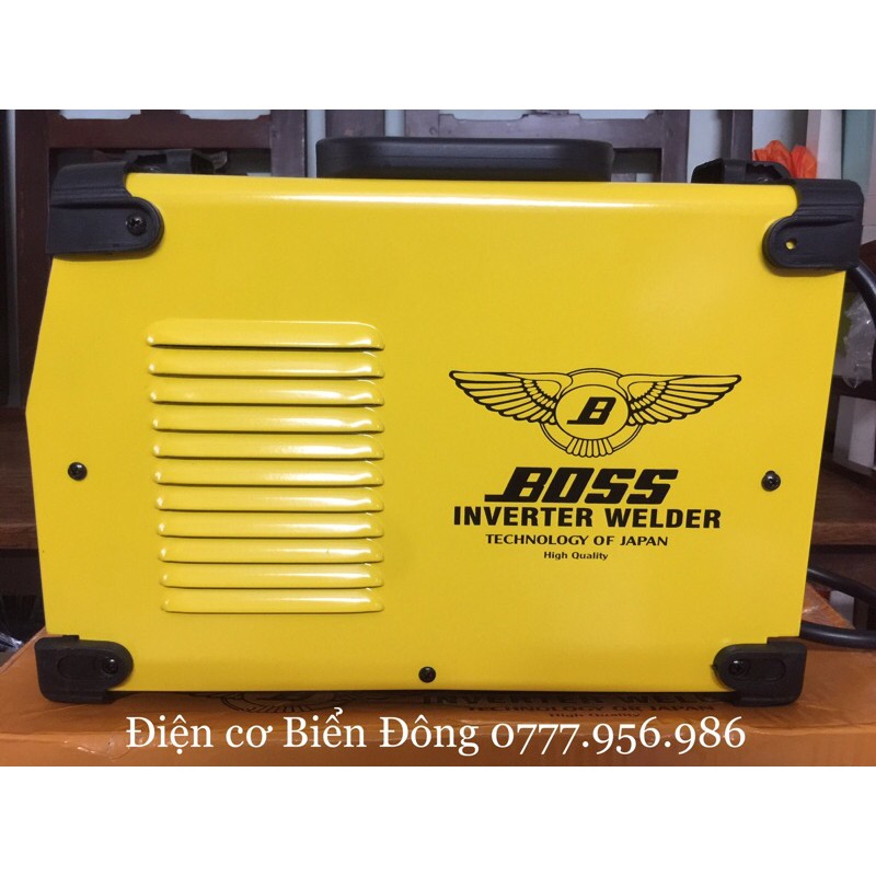 Máy Hàn BOSS ARC 250 logo cánh chim Hàn que 5 ly Tặng bó 20 que hàn