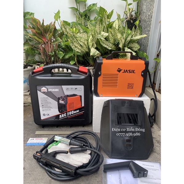 VALY Máy Hàn điện tử JASIC ARC 200MINI IGBT NEW hàn sắt, tôn gia đình, công nghệ sản xuất Tặng BÓ que Hàn 