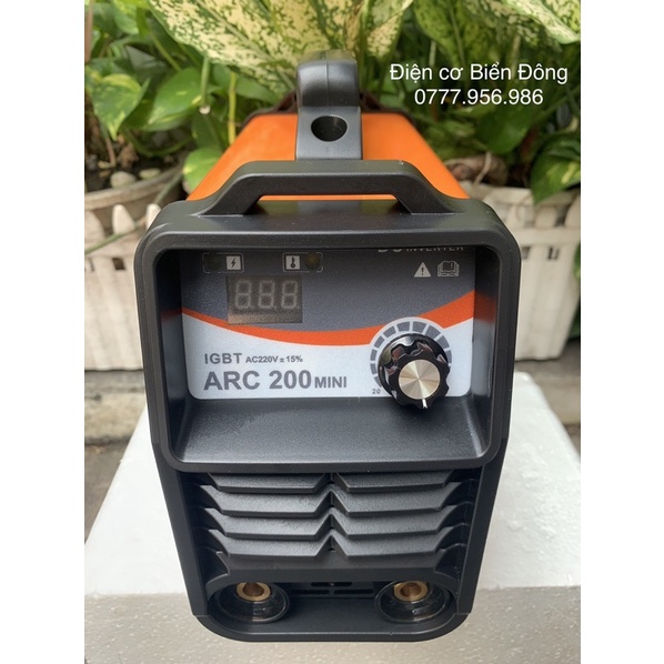 VALY Máy Hàn điện tử JASIC ARC 200MINI IGBT NEW hàn sắt, tôn gia đình, công nghệ sản xuất Tặng BÓ que Hàn