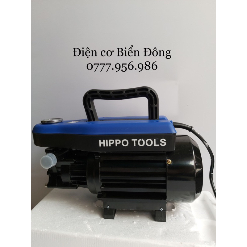 Máy rửa xe 🍄 FREESHIP 🍄 Tặng bình tạo bọt và ống nối dài súng Máy rửa xe HIPPO con HÀ MÃ THAILAND rửa xe hơi tay ga