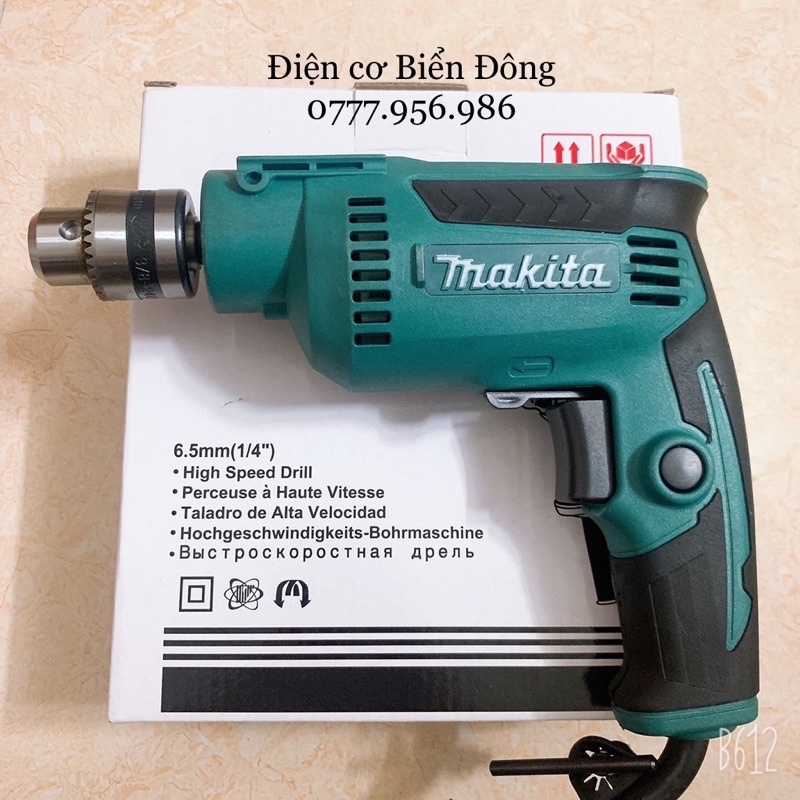 Máy khoan sắt gỗ tôn bắt vít 450W MKT DP2011.