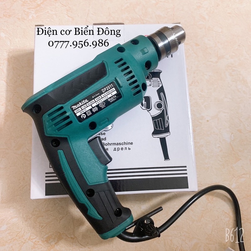 Máy khoan sắt gỗ tôn bắt vít 450W MKT DP2011.