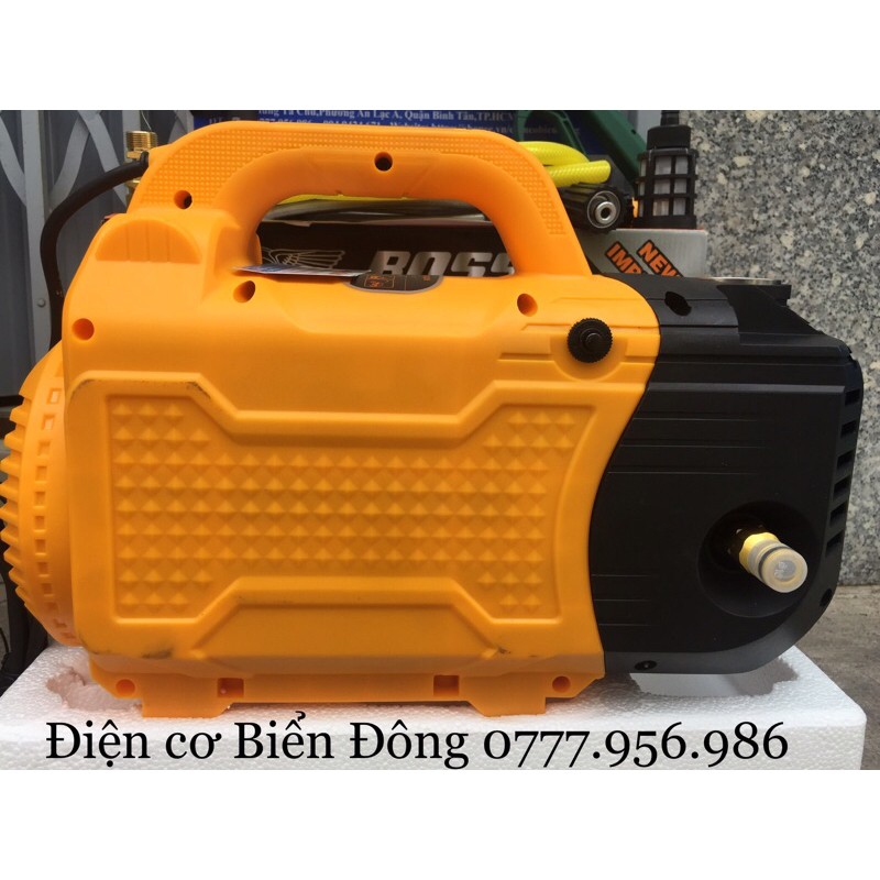 Máy rửa xe BOSS 3000W chỉnh áp NHẬT BẢN tặng bình bọt và ống dài Tặng bình bọt tuyết 99k 
