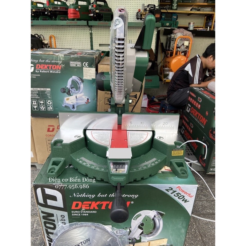 Máy cắt nhôm DEKTON DK-305 2150W được sử dụng trong ngành kỹ thuật gia công nhôm sắt trong thiết kế xâydựng