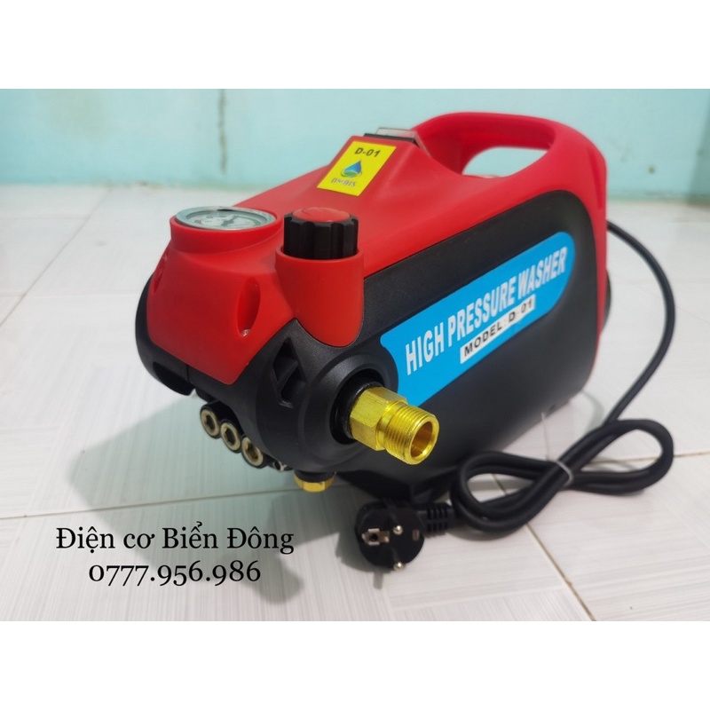 MÁY RỬA XE OMAIS D-01 THAILAND 2800W thiết kế hiện đại cao cấp mới Tặng bình bọt tuyết 99k 