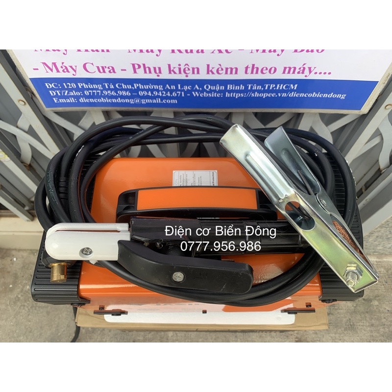 Máy Hàn điện tử JASIC ZX7-200 chuyên dùng hàn sắt, tôntrong gia đình và công nghệ sản xuất. Tặng bó 20 que