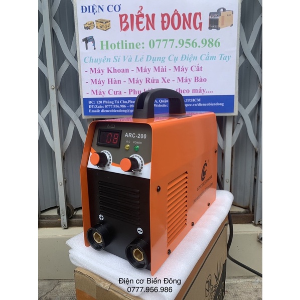 Máy Hàn điện tử LINCOLNZONTER MMA-200 thiết kế độc quyền, hàn sắt, tôn gia đình TẶNG BÓ 20 que