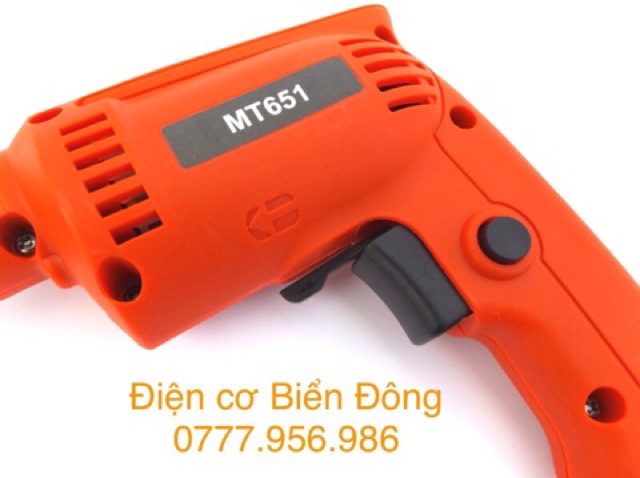 Máy khoan Maktec 6,5 ly MALAYSIA khoan sắt , gỗ tôn, bắt vít Tặng mũi khoan