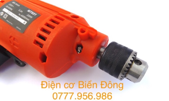 Máy khoan Maktec 6,5 ly MALAYSIA khoan sắt , gỗ tôn, bắt vít Tặng mũi khoan