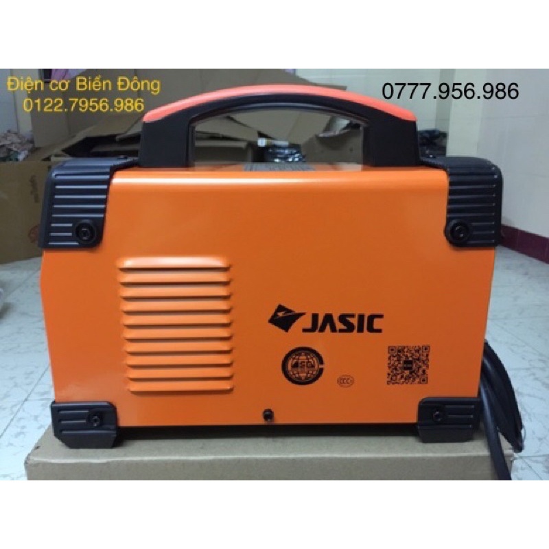 Máy Hàn điện tử JASIC ARC 200E chuyên dùng hàn sắt, tôntrong gia đình và công nghệ sản xuất Tặng bó 20 que