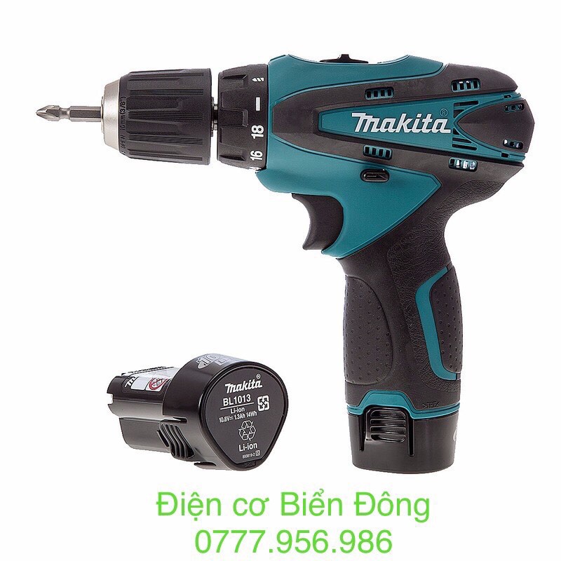 MÁY KHOAN PIN MAKITA 330DWE khoan gỗ, kim loại ,vặn vít