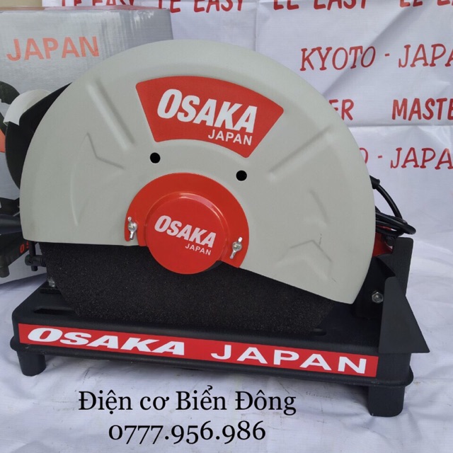 Máy cắt sắt bàn OSAKA OS355 hàng loại 1, mẫu tiêu chuẩn, chuyên dùng để cắt kim loại