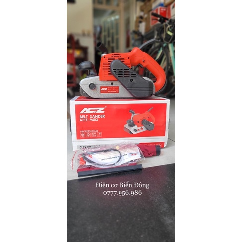 Máy chà nhám băng ACZ 9403 1200W chà nhám,đánh bóng, làm sáng bề mặt bị nhám dễ dàng