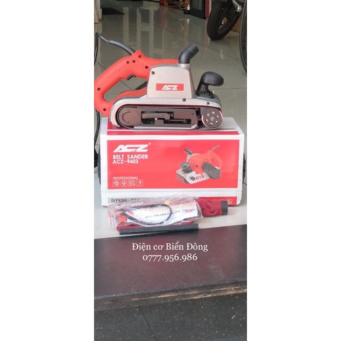 Máy chà nhám băng ACZ 9403 1200W chà nhám,đánh bóng, làm sáng bề mặt bị nhám dễ dàng