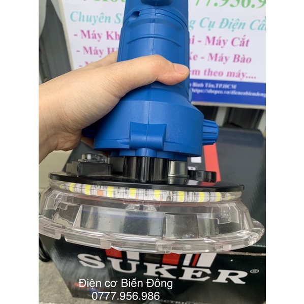 Máy chà nhám tường SUKER 950W 180mm dùng để làm mịn tường thô trước khi sơn
