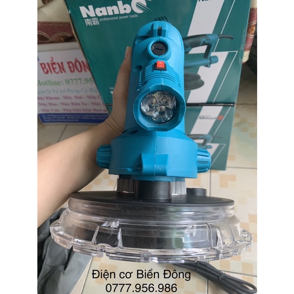 Máy chà nhám tường NABO 1260W 180mm dùng để làm mịn tường thô trước khi sơn